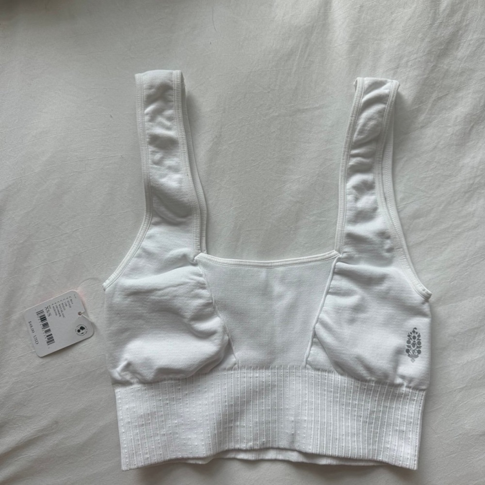 FP Movement by Free People White Sports Bra